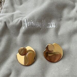 Vita Fede Gold Moneta Full Earrings